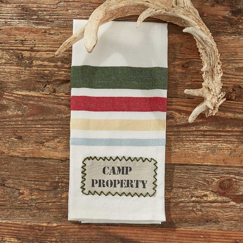 Camp Property Decorative Dishtowel - Set of 2