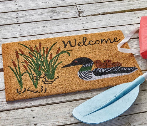 Welcome Loon Doormat