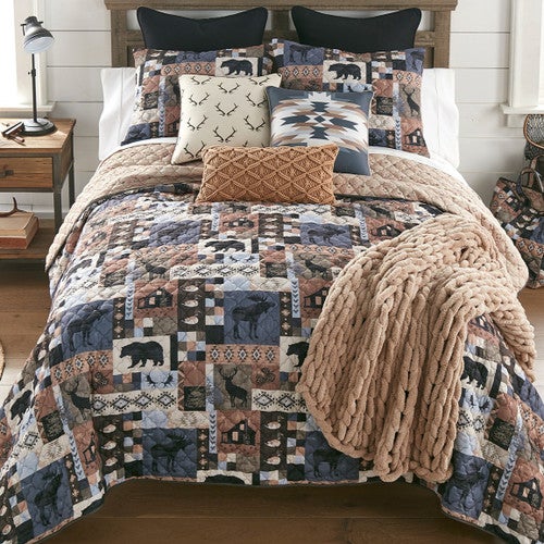 White River Wilderness Quilt Bedding Collection