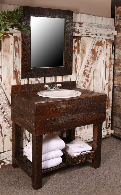 Bryson Vanity & Mirror Set