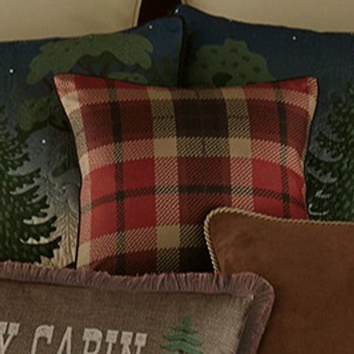 Woodland Plaid Pillow