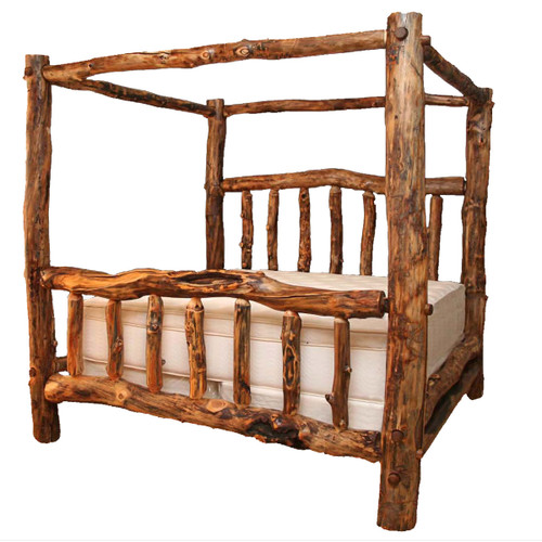 Aspen Creek Canopy Bed - Queen
