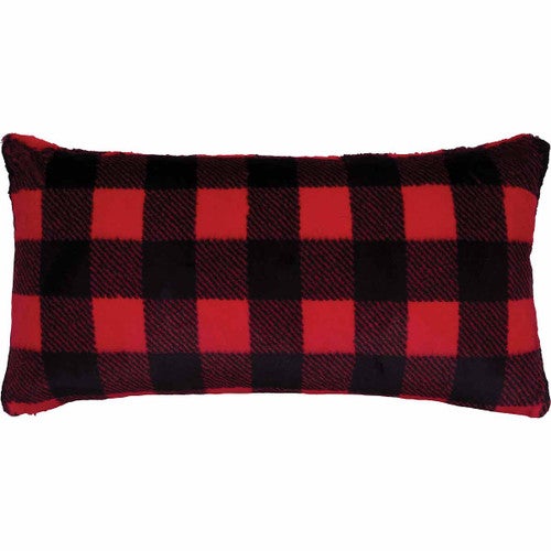 Checkers Scarlet Accent Pillow