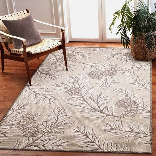 Aurora Pines Brown Indoor/Outdoor Rug Collection