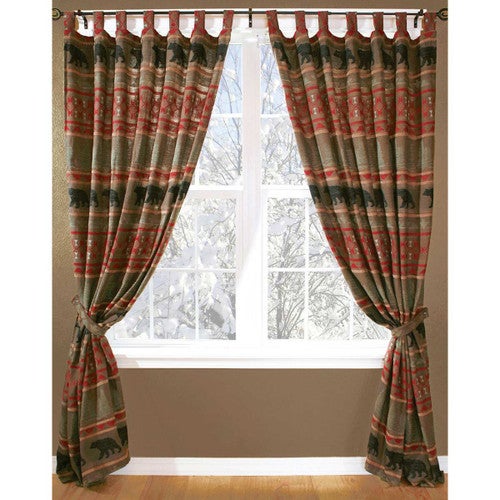 Timberline Bears Drapes