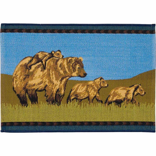 Bear Trek Scatter Rugs