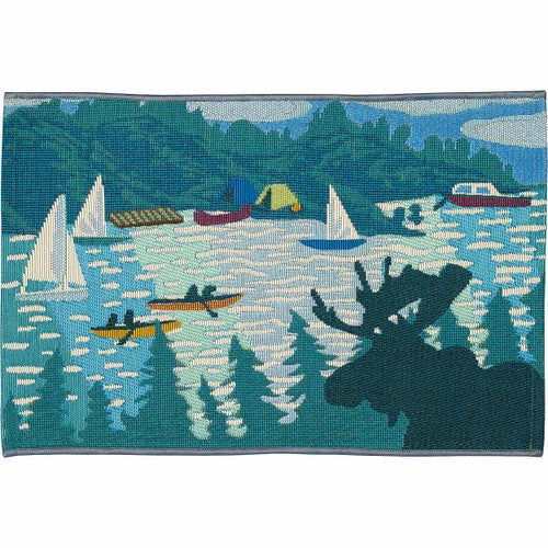 Moose Sails Rug - 2 x 4