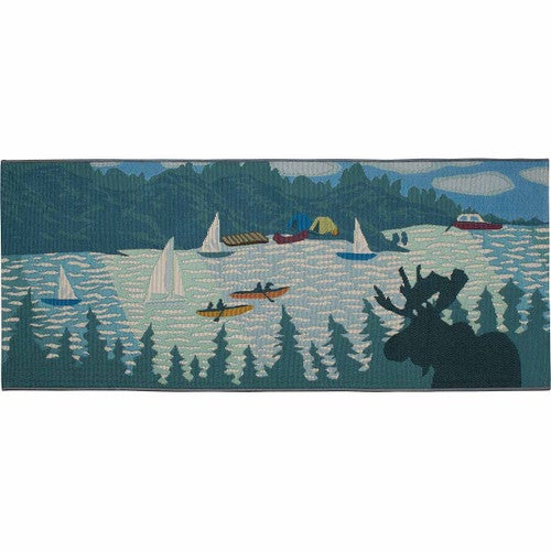 Moose Sails Rug - 2 x 5