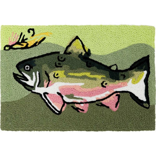 Trout Waters Indoor/Outdoor Accent Rug