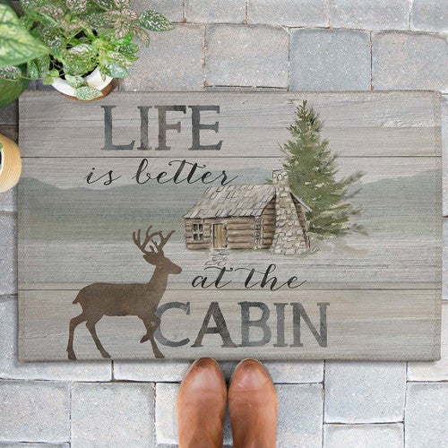 Cabin Life Outdoor Rug - 3 x 5