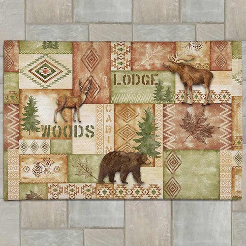 Lodge Woods Outdoor Rug - 5 x 7 Lodge Woods Outdoor Rug - 5 x 7