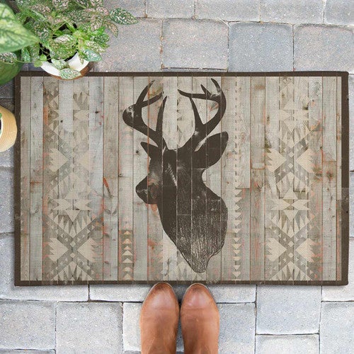 Western Lodge Outdoor Rug - 3 x 5