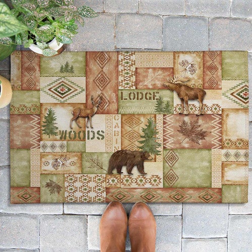 Lodge Woods Outdoor Rug - 2 x 3