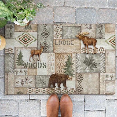 Ridge Patches Outdoor Rug - 2 x 3 Ridge Patches Outdoor Rug - 2 x 3
