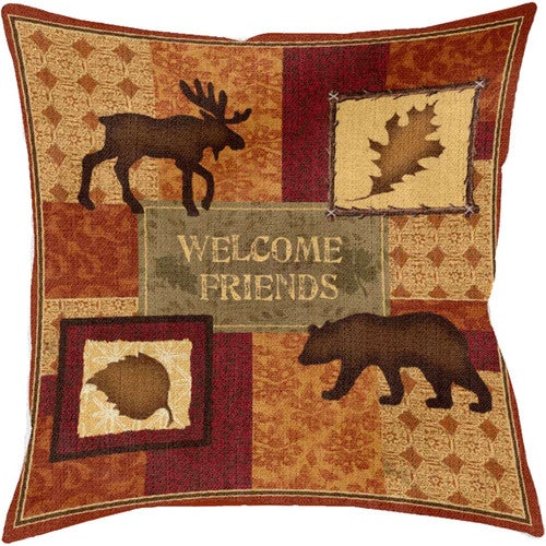 Woodland Friends Decorative Pillow