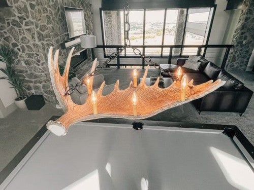 Forest Moose Antler Chandelier