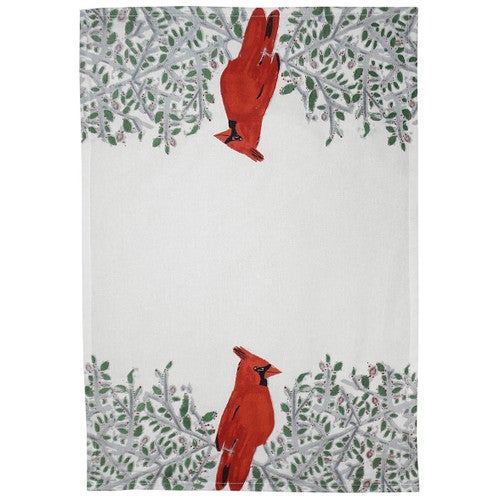Winter Cardinal Kitchen Towel - Set of 4