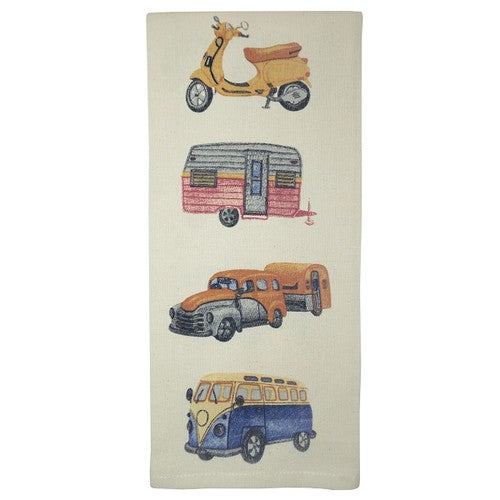 Off to Camp Kitchen Towel - Set of 4