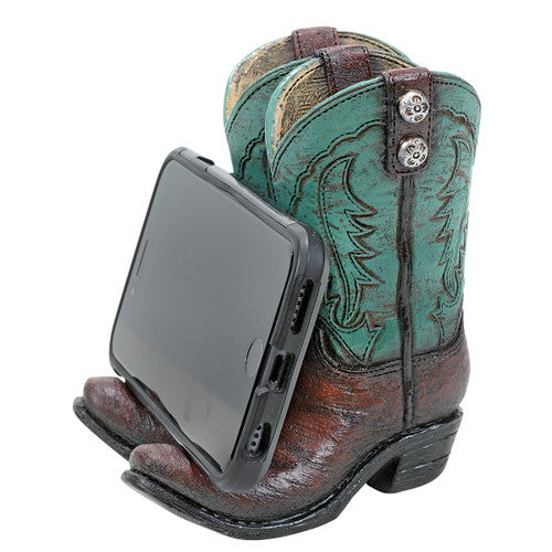 Cowboy Boots Cell Phone Holder