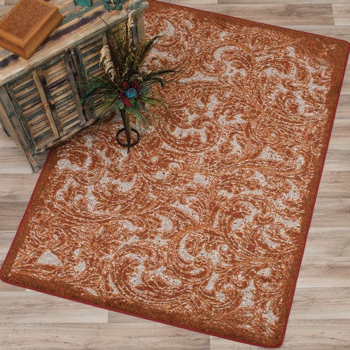 Coraline Tooled Rug - 8 x 11