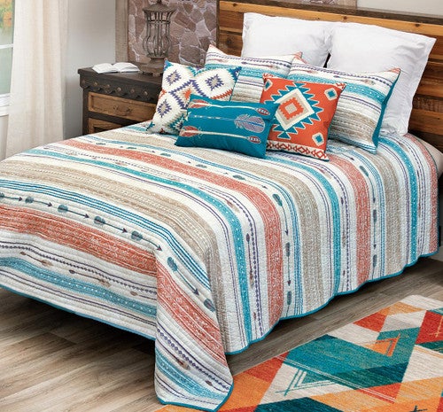 Arrowhead Creek Quilt Bed Set - King - CLEARANCE