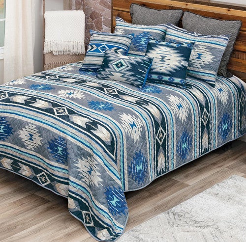 Telluride Quilt Bed Set - King - CLEARANCE