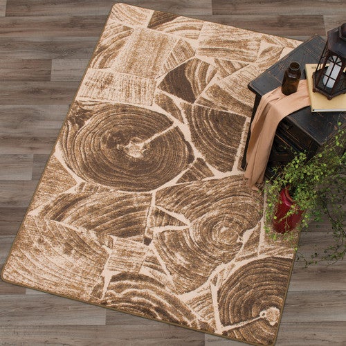 Woodsman Collage Rug Collection