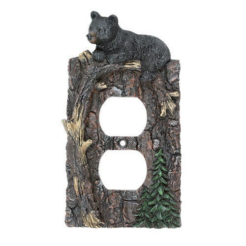 Woodland Bear Cubs Outlet Cover