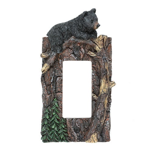 Woodland Bear Cubs Rocker Plate