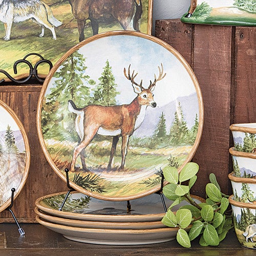 Mountain Spring Wilderness Dinner Plates - Set of 4