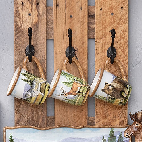 Mountain Spring Wilderness Mugs - Set of 4