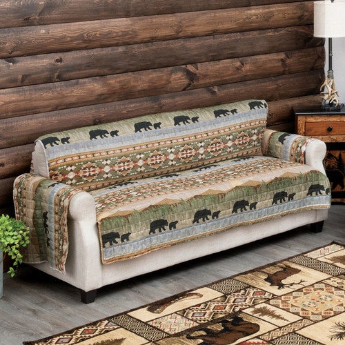 Bear Sunrise Sofa Cover - CLEARANCE