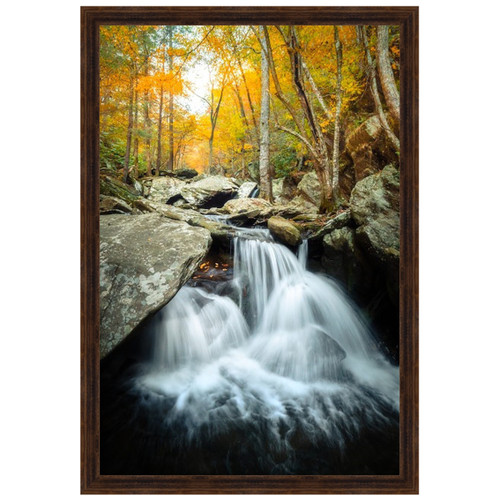 Autumn Cascade Framed Art