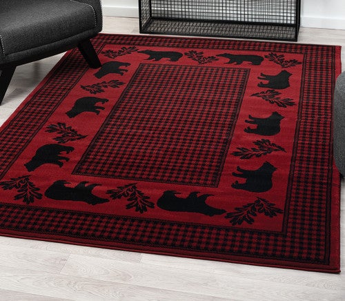 Highland Bear Rug - 5 x 7 - OUT OF STOCK UNTIL 08/15/2025