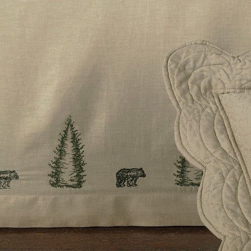 Bear Creek Bedskirt - Queen