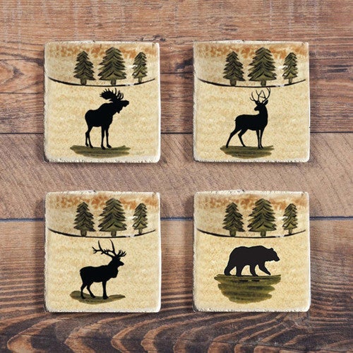 Forest Kingdom Coaster Set