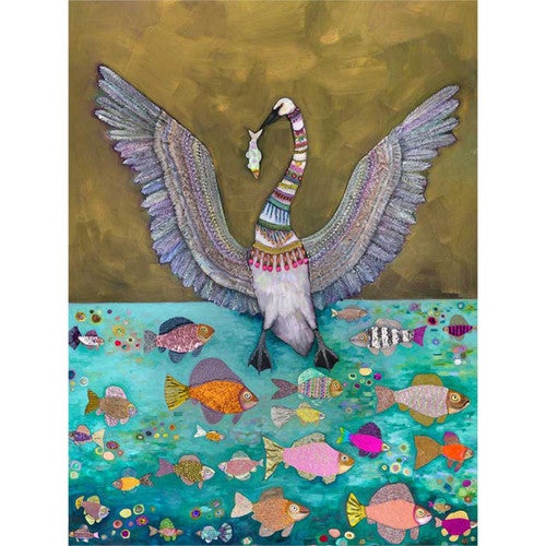 Trumpeter Swan Canvas Wall Art