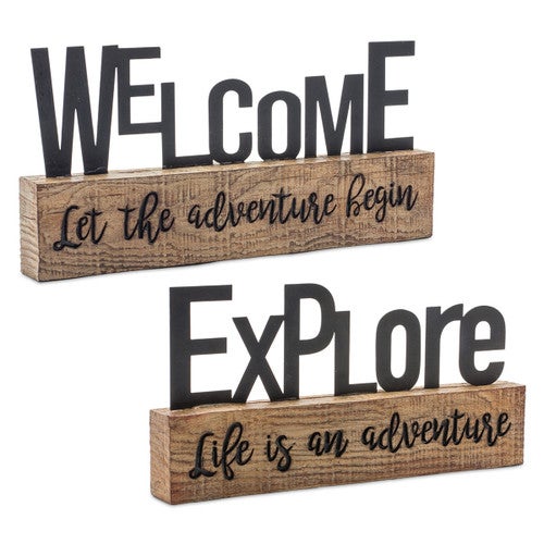 Journey Signs - Set of 2