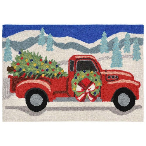 Holiday Winter Drive Indoor/Outdoor Rug Collection
