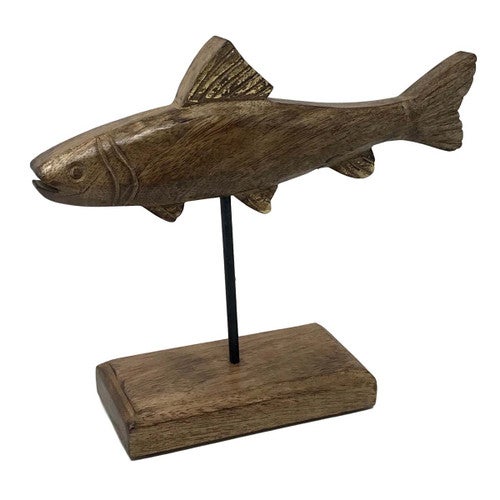 Trout Carved Fish