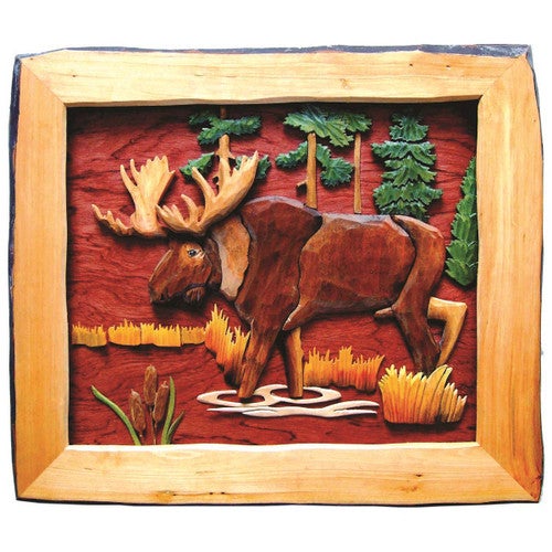 Marshy Moose Wall Art