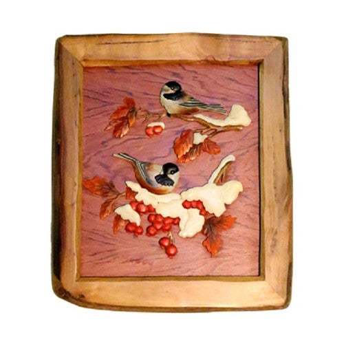 Snowy Feathered Friends Wall Art