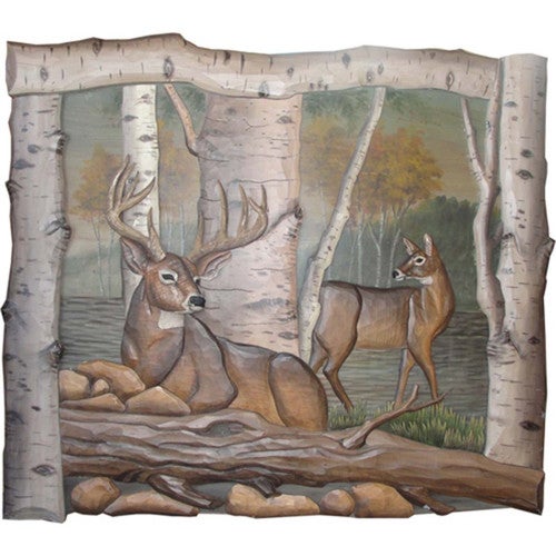 Buck & Friend Wall Art