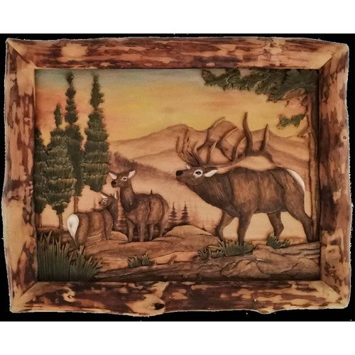 Majestic Mountain Elk Wall Art