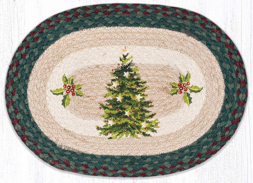 Joyful Christmas Tree Placemats - Set of 4