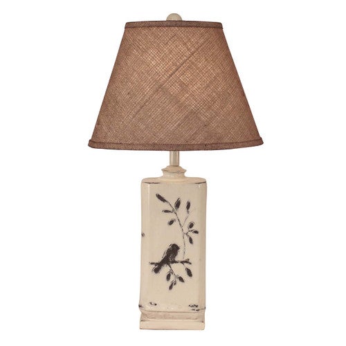 Songbird Vintage Rounded Rectangle Table Lamp