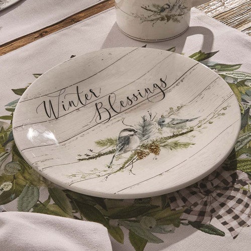 Blessed Birds Salad Plate