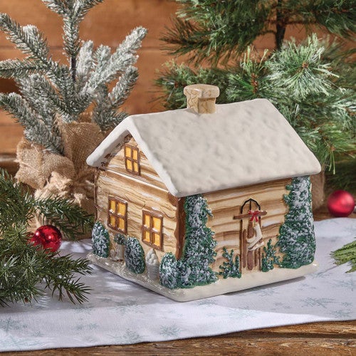 Cabin Retreat Cookie Jar
