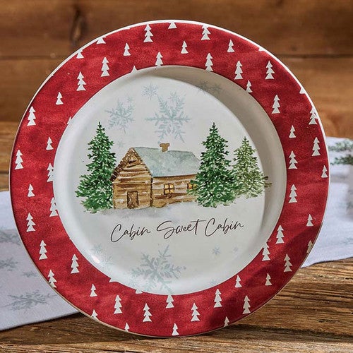 Cabin Retreat Salad Plate