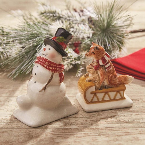 Snowy Salt and Pepper Set